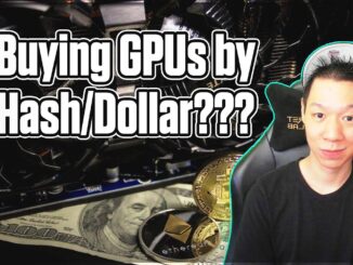 How Much Hash/$ for GPUs | Crypto Thoughts