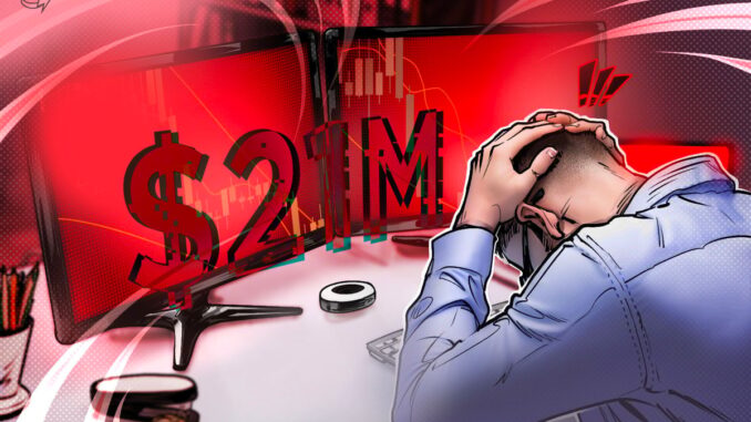 Hyperliquid Trader Loses $21M in Private Key Exploit
